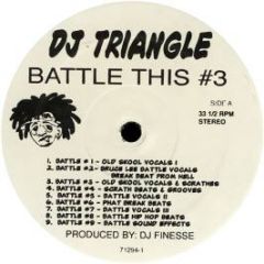 DJ Triangle - Battle This No.3 - Slammin Records