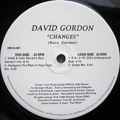 David Gordon - Changes - Hooligan Records