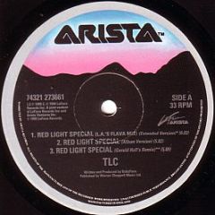 TLC - Red Light Special - Arista