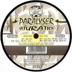 Paralyser - Saturation - Push Up Records