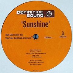Definitive Sound - Sunshine - Jumpstart Records
