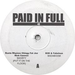Various Artists - Paid In Full 40 - White