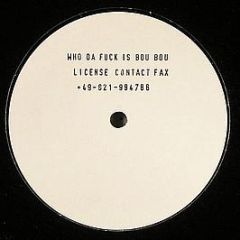 DJ Darkzone - Who Da Fu*k Is Bou Bou - Manifold Records Music & Marketing