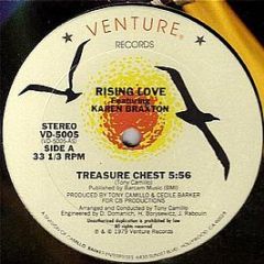 Rising Love Featuring Karen Braxton - Treasure Chest - Venture Records