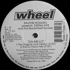 Ralphie Rosario Presents Digna Fide And The Backst - Da-Me-Lo - Wheel Records