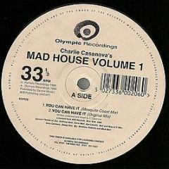 Charlie Casanova - Mad House (Volume 1) - Olympic Recordings