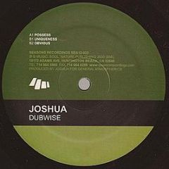 Joshua - Dubwise - Seasons Recordings
