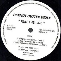 Peanut Butter Wolf - Run The Line - All Good Vinyl