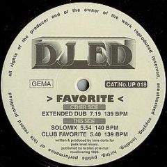 DJ Ed - Favorite - Upbeat Records