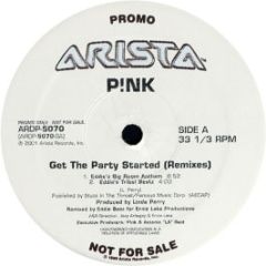 Pink - Get The Party Started - Arista