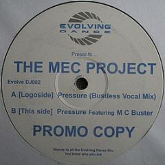 The Mec Project - Pressure - Evolving Dance