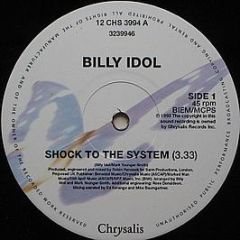 Billy Idol - Shock To The System - Chrysalis
