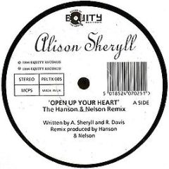 Alison Sheryll - Open Up Your Heart - Equity Records