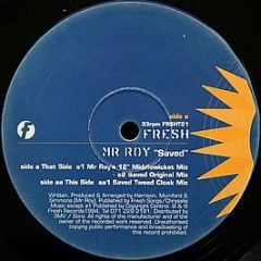 Mr Roy - Saved - Fresh