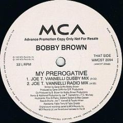 Bobby Brown - My Prerogative - MCA