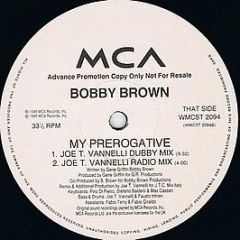 Bobby Brown - My Prerogative - MCA