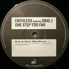 Faithless Featuring Dido - One Step Too Far - Cheeky Records