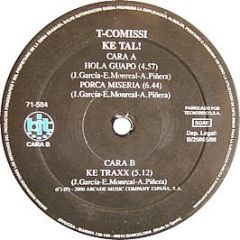 T-Comissi - Ke Tal! - Bit Music