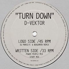 D-Vektor - Turn Down - 4 Fingers