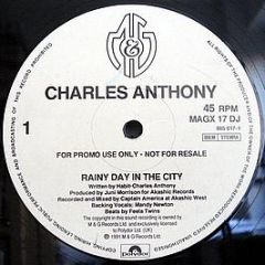 Charles Anthony - Rainy Day In The City - M & G Records