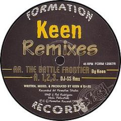 Keen - 1,2,3. (DJ-SS Rmx) / The Battle Frontier - Formation Records