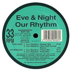 Eve & Night - Our Rhythm - Back Bone Records