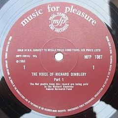 Richard Dimbleby - The Voice Of Richard Dimbleby - Music For Pleasure