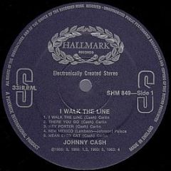 Johnny Cash - I Walk The Line - Hallmark Records