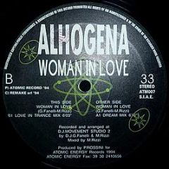Alhogena - Woman In Love - Atomic Energy Records