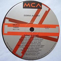 Donna De Lory - Think It Over - MCA