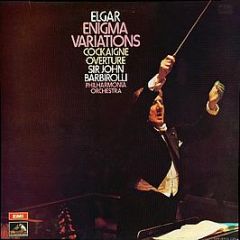 Elgar, Sir John Barbirolli, Philharmonia Orchestra - Enigma Variations / Cockaigne Overture - His Master's Voice