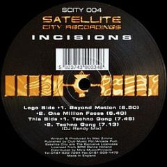 Incisions - Beyond Motion - Satellite City Recordings