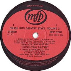 Various Artists - Smash Hits Country Style No.2 - Music For Pleasure
