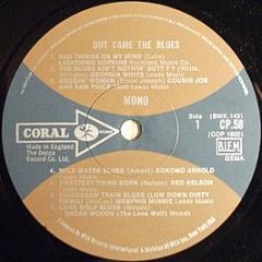 Various Artists - Out Came The Blues - Coral