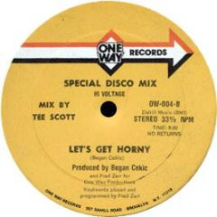 Hi Voltage - Let's Get Horny - One Way Records