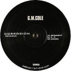 G.M.Cole - Regiment - Corrosion Records