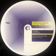 Roni Size - Snapshot - Full Cycle Records