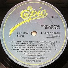The Nolans - Making Waves - Epic