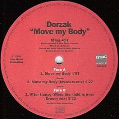 Dorzak - Move My Body - Fnac Music Dance Division