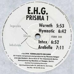E.H.G. - Prisma 1 - Formaldehyd