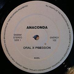 Anaconda - Oral X-Pression - Basic Energy