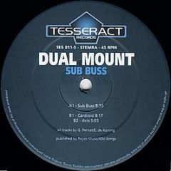 Dual Mount - Sub Buss - Tesseract Records