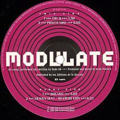Modulate - Dreams - Ssr Records