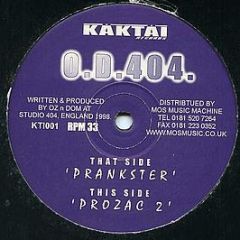 Od404 - Prankster / Prozak - Kaktai Records