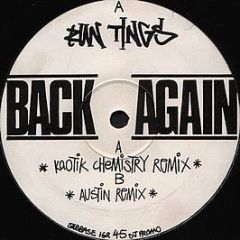 Run Tings - Back Again (Remixes) - Suburban Base Records