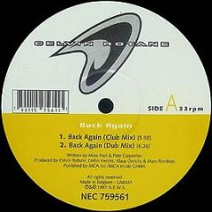 Celvin Rotane - Back Again / Theme From Magnum - Nec Records