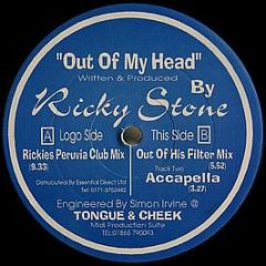 Ricky Stone - Out Of My Head - Tongue & Cheek