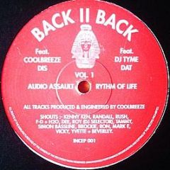 Coolbreeze / DJ Tyme - Back II Back Vol. 1 - Inception Project