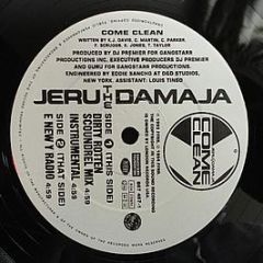 Jeru The Damaja - Come Clean - Ffrr