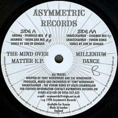 Millenium Dance - The Mind Over Matter E.P. - Asymmetric Records